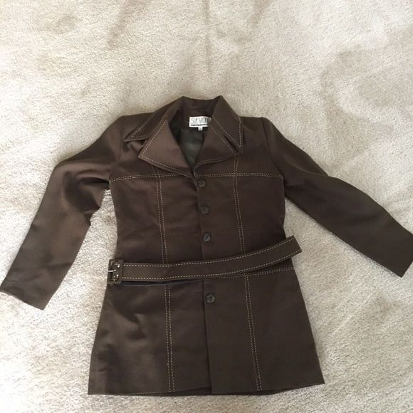 💥Make An Offer💥 Anthropologie Sue Wong Trench Coat - Picture 1 of 13